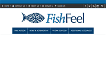 Tablet Screenshot of fishfeel.org